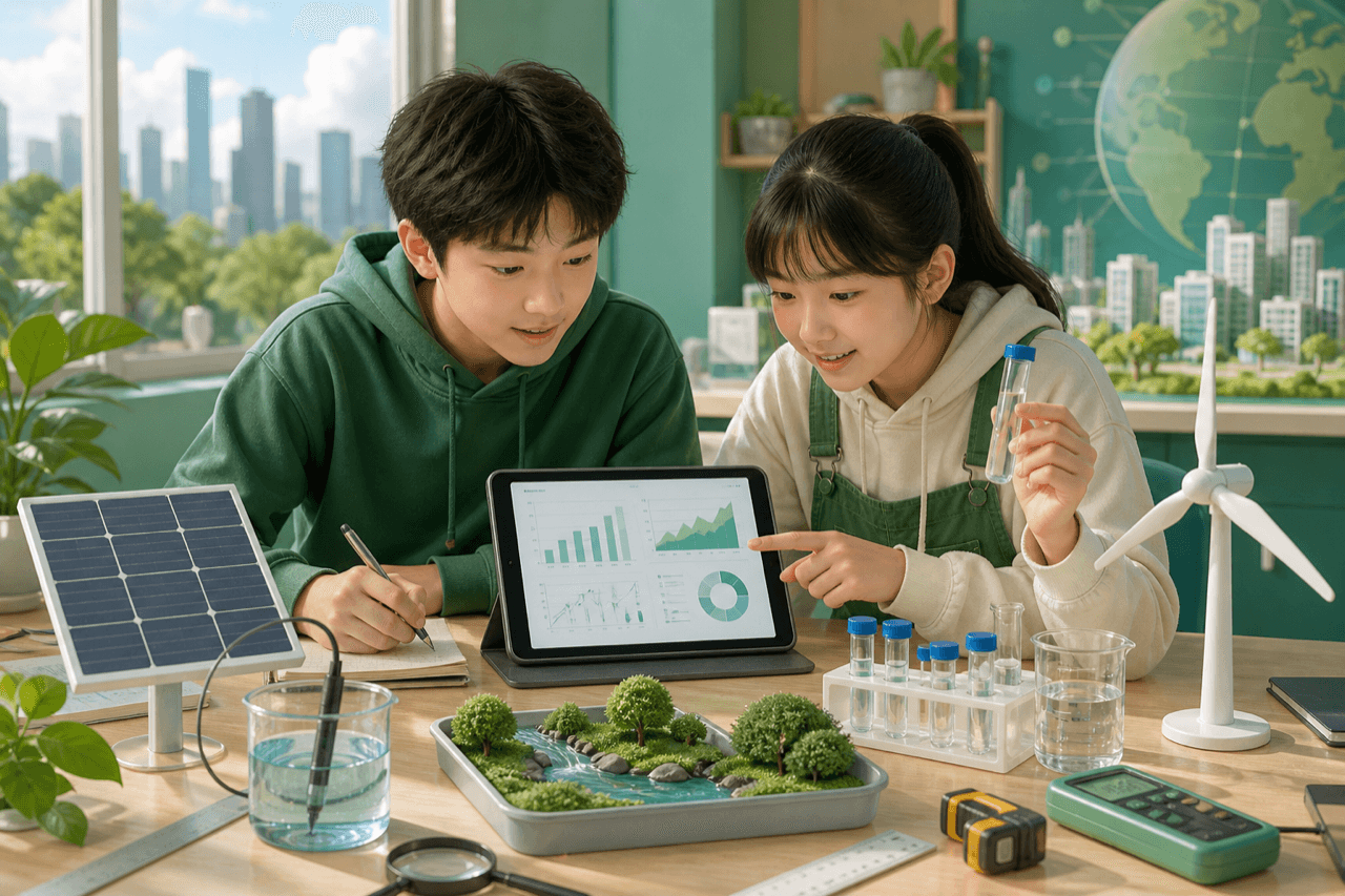 搜集分析证据:可持续地球课程场景